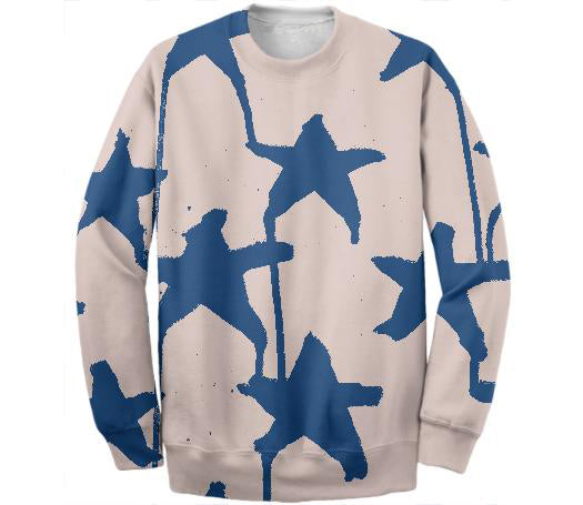 STAR PAINTED UNISEX SWEATSHIRT