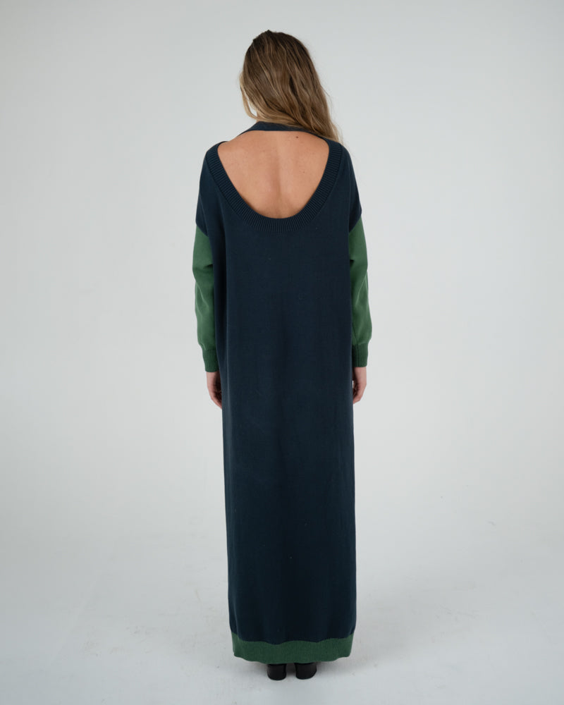 Long Cardigan in Blue