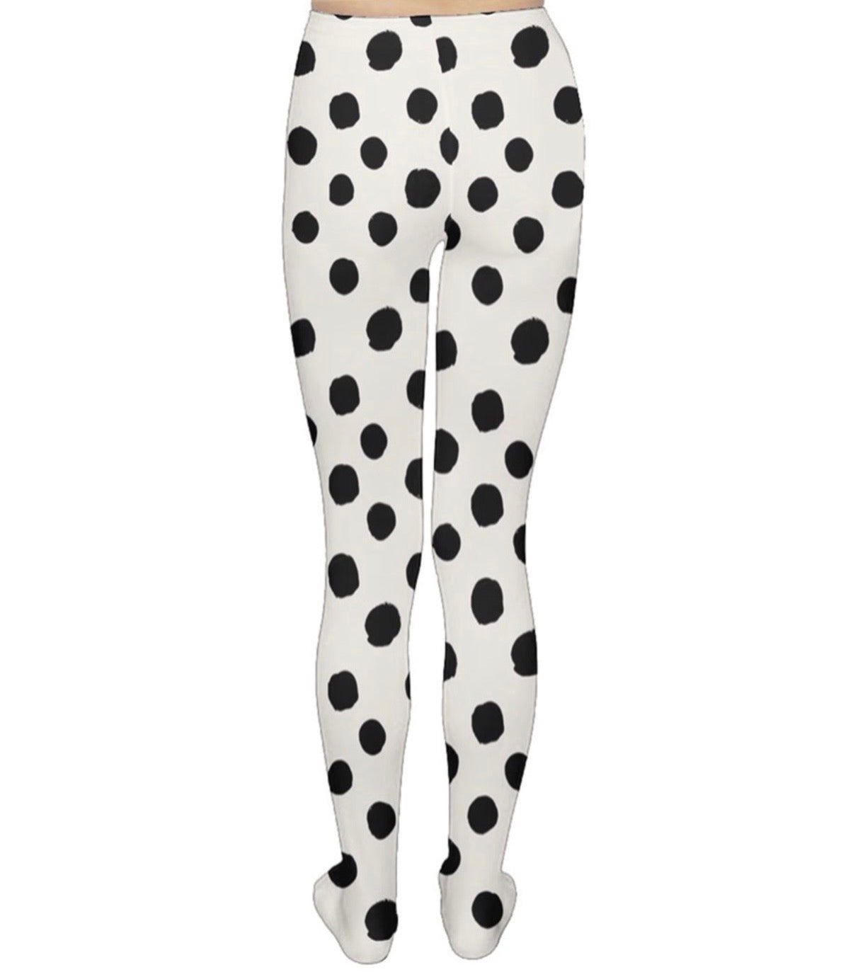 PAINTED POLKA DOT TIGHTS