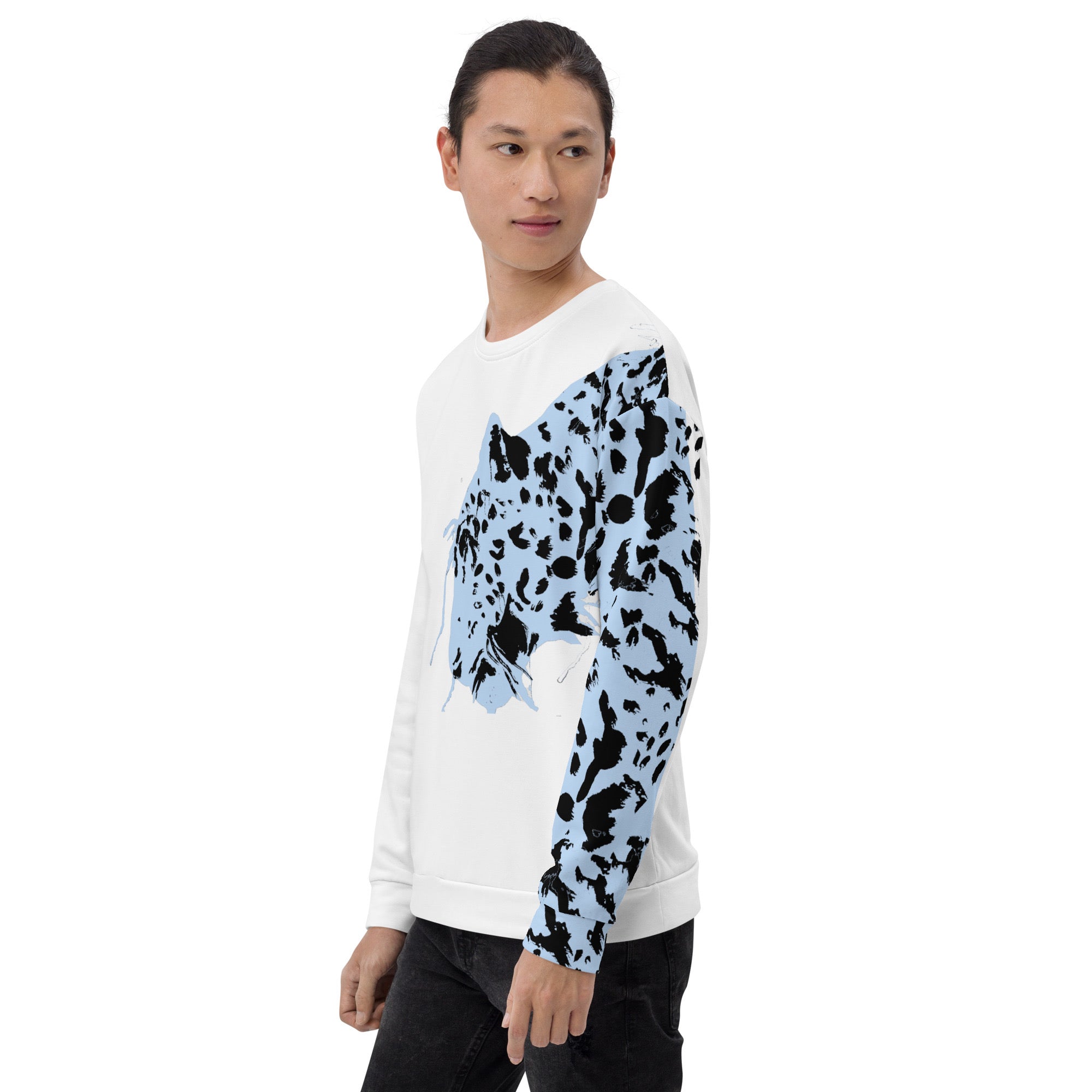 Amur Leopard Gender Neutral Recycled Sweatshirt