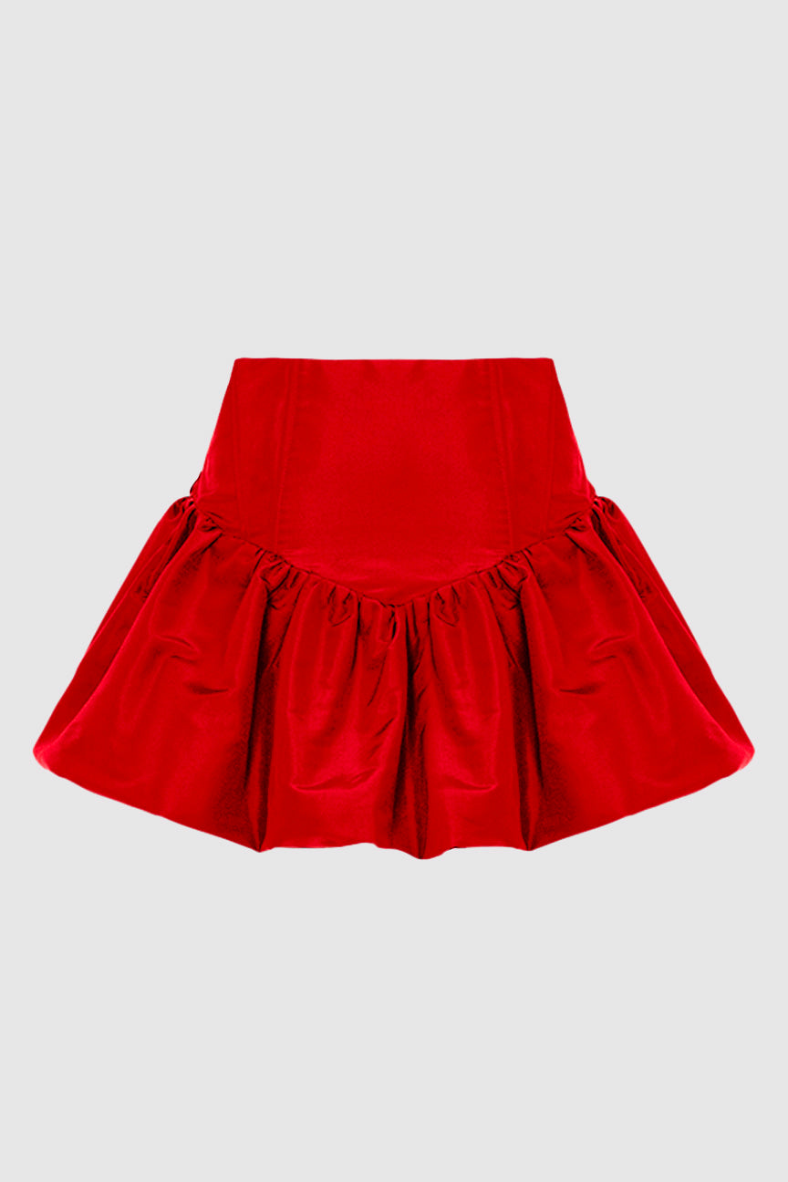 Giselle Tutu Bubble Skirt Red