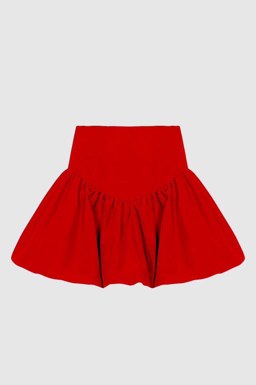 Giselle Tutu Bubble Skirt Red