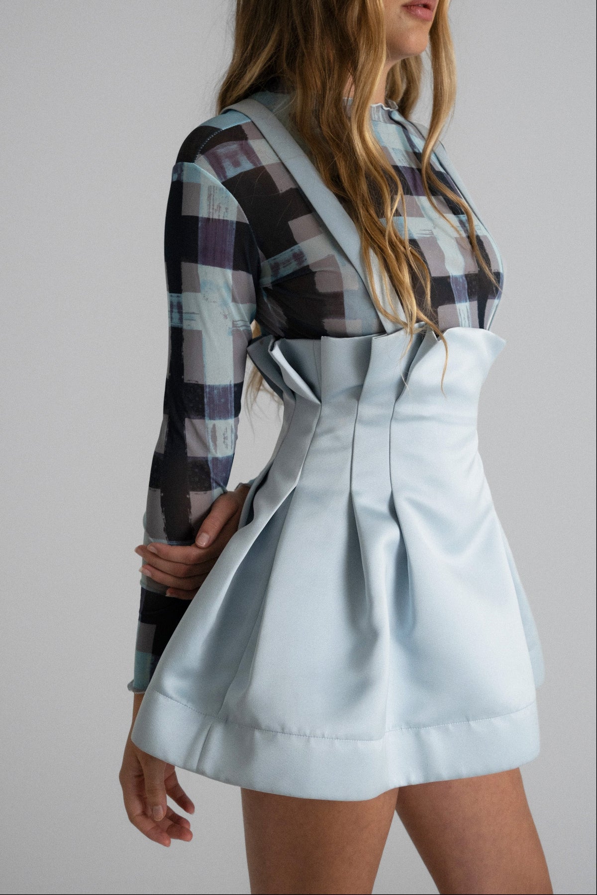 Maison Paper Bag Mini Skirt