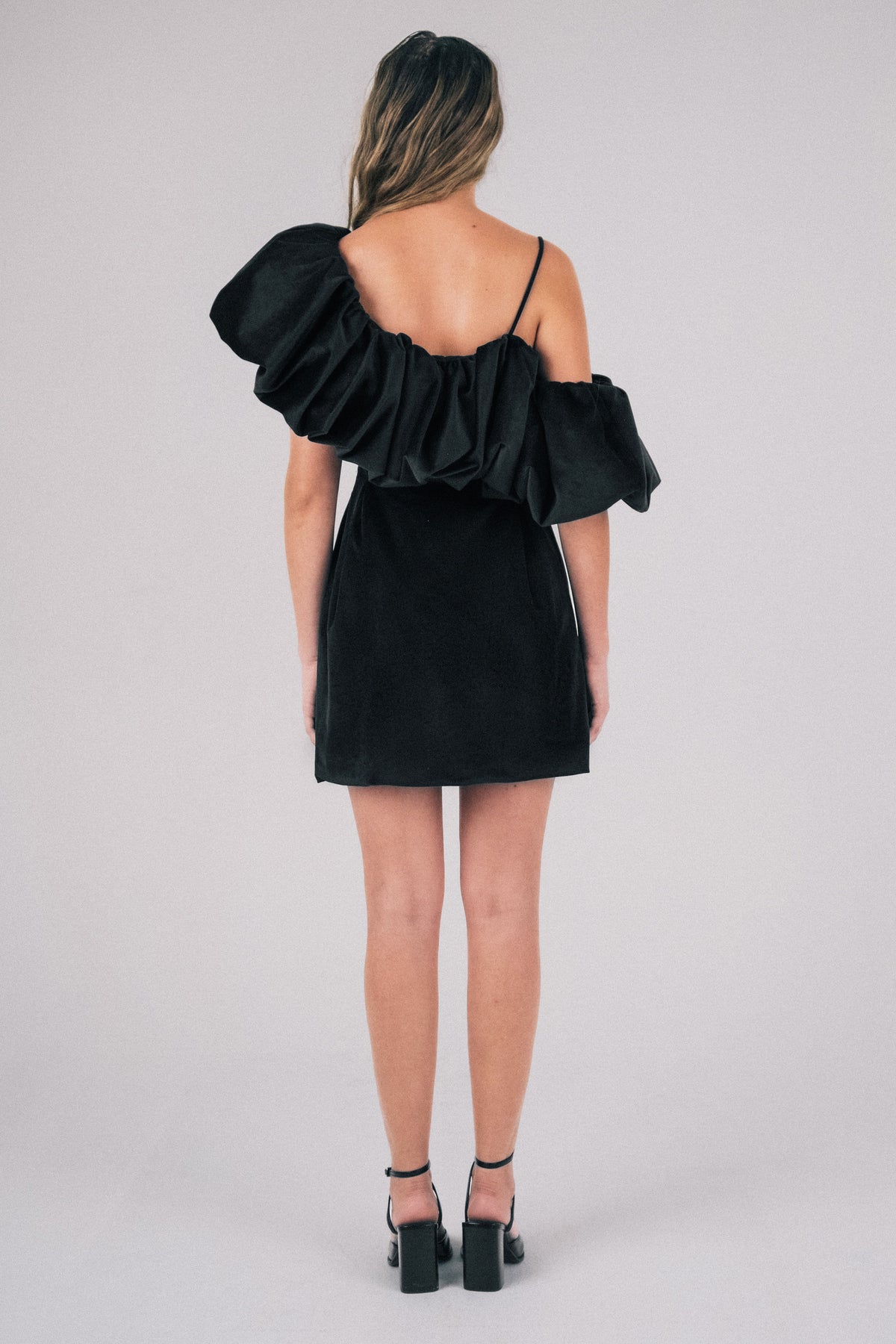Lura Velvet Sash Dress