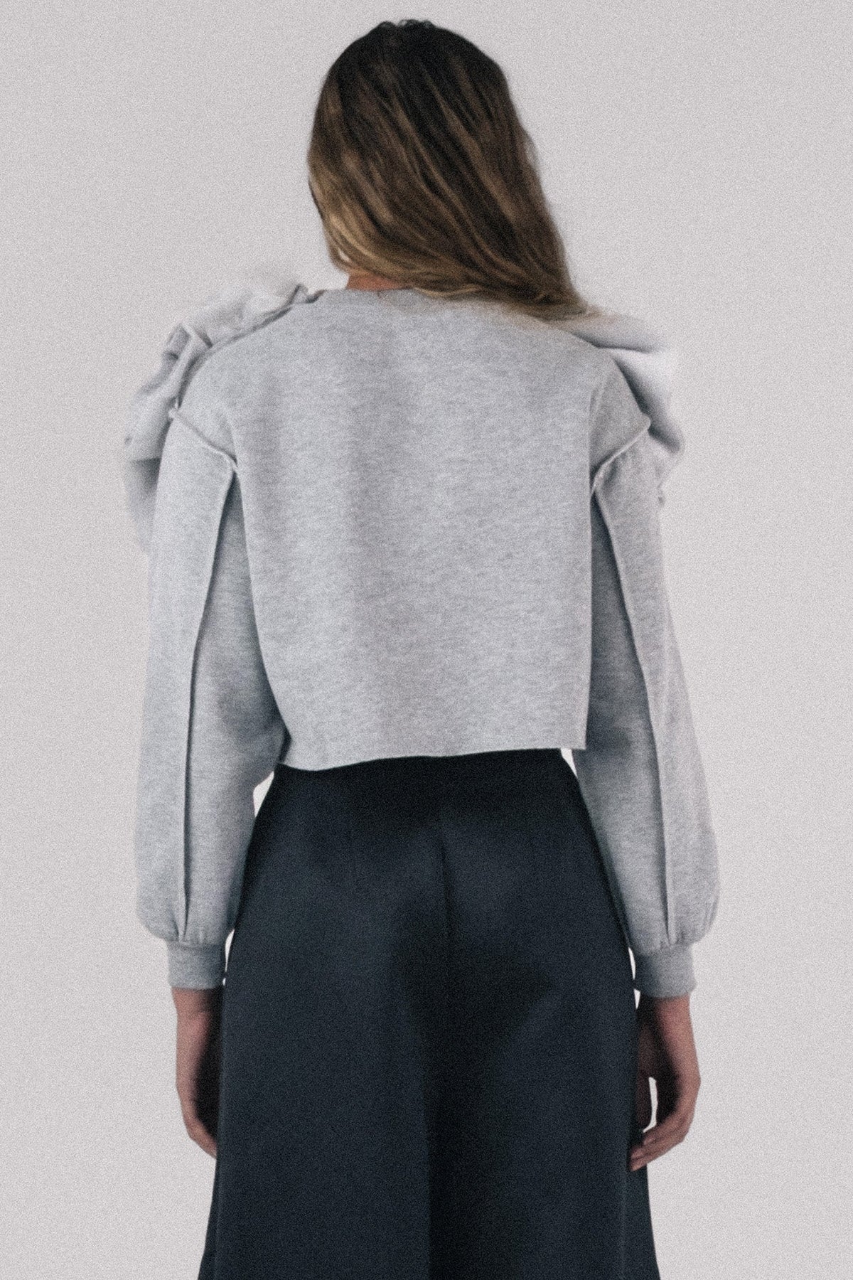 Laurent Tulle Sweatshirt