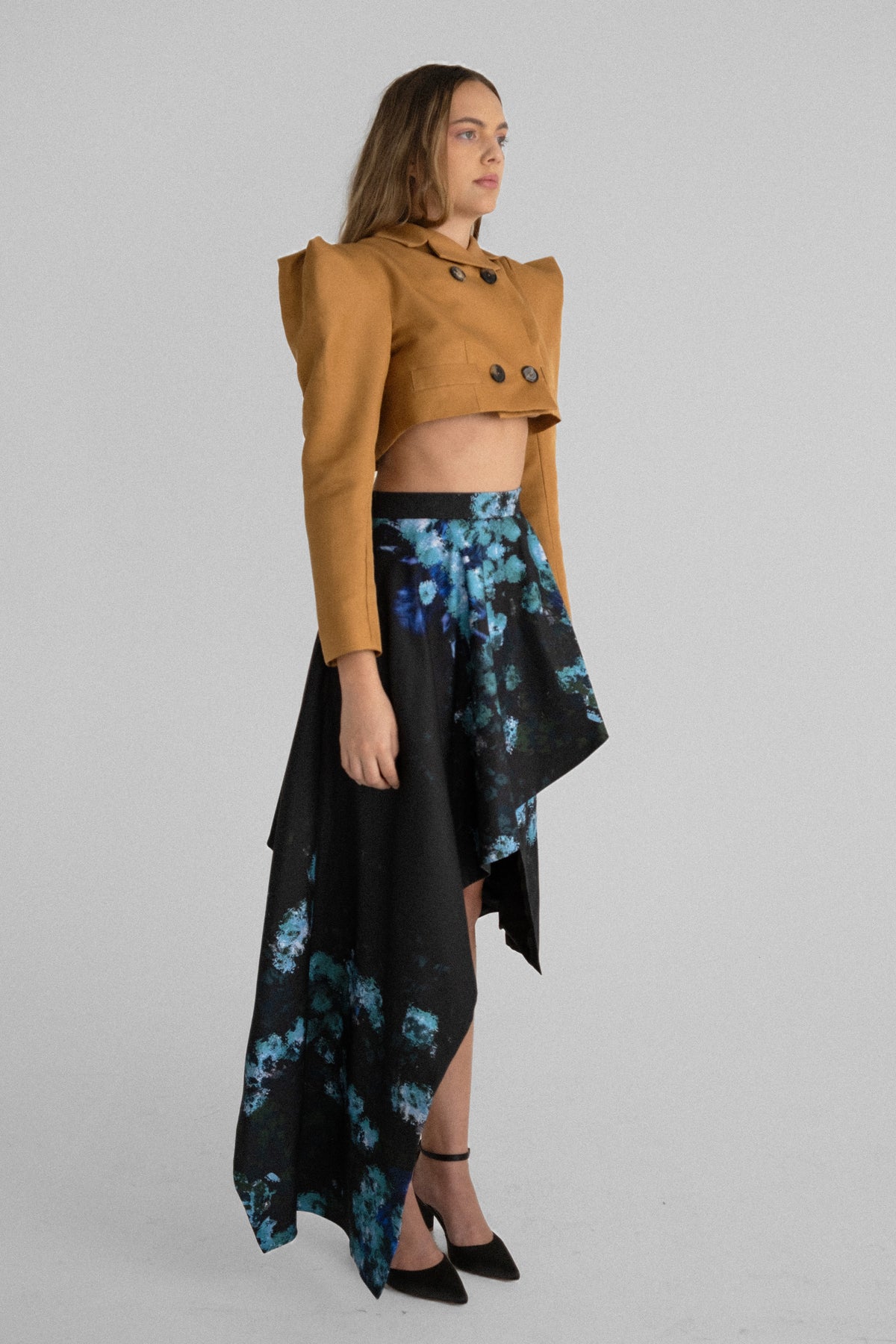 Nocturne Lily Draped Skirt