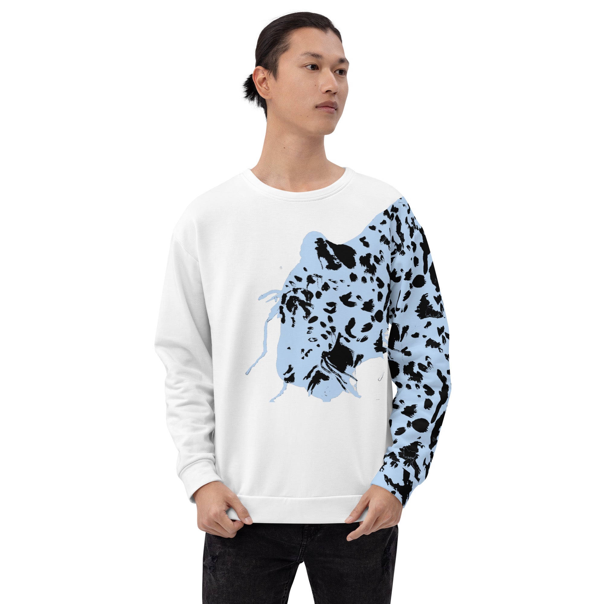 Amur Leopard Gender Neutral Recycled Sweatshirt