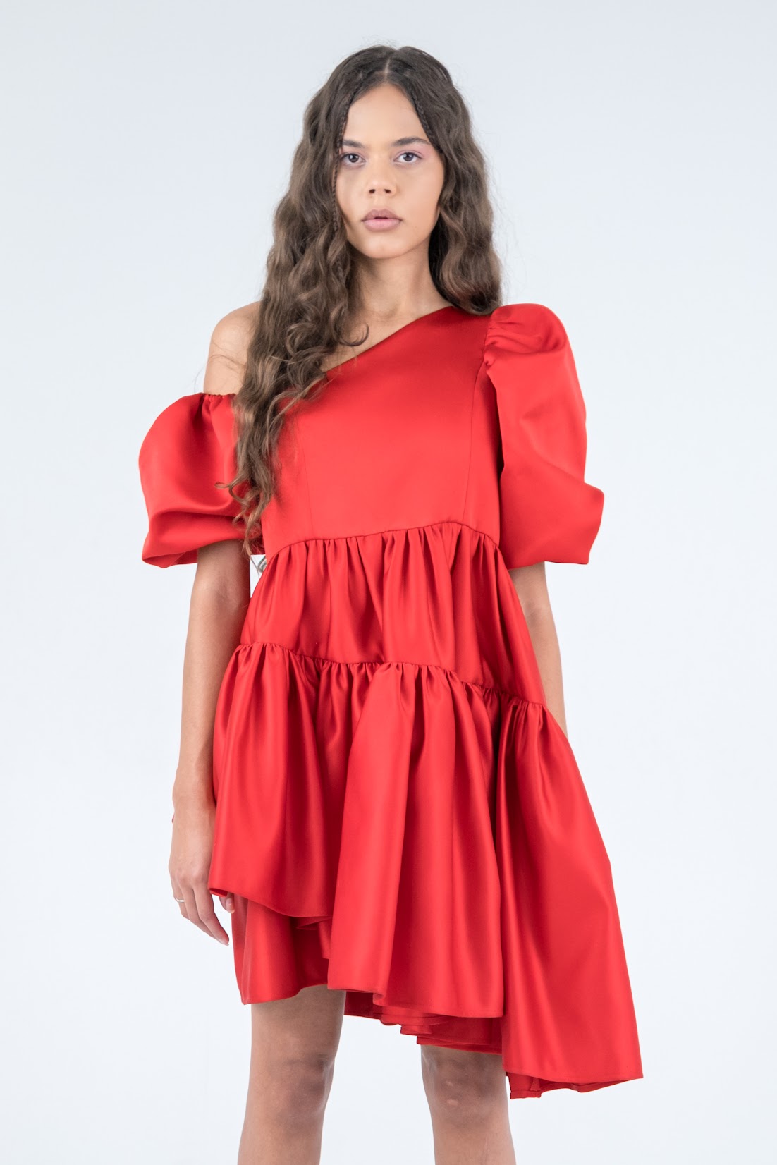 Godard Sculpture Ruffle Dress