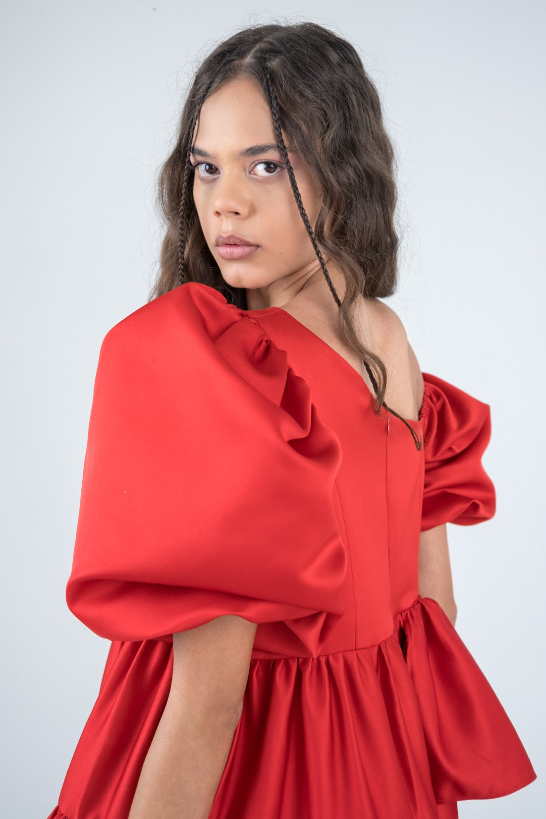 Godard Sculpture Ruffle Dress